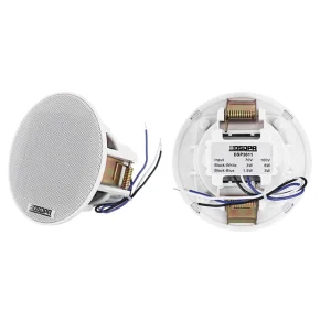 1.5W 3W 6W 3 Inch PA In Ceiling Loudspeaker PA System Speaker Passive Frameless Mini Flush Mount Ceiling Speaker