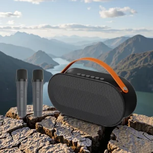10 Inch Outdoor Audio Sound Equipment DJ Set System Portable Wireless BT 30W RGB Small Speaker IPX7 Waterproof Party