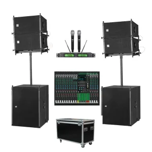 10 Inch Passive Line Array Speakers System with 15inch Subwoofer Professional Audio PA Speaker Sound Equipment