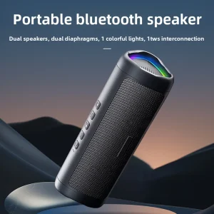 10 Watts Output Power Portable Wireless IPX5 Waterproof Bluetooth Speaker with HD Sound for Home Party Outdoor Beach