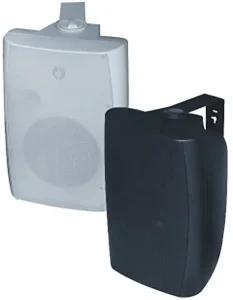 100V 40W Two Way Speaker with Individual Tweeter 6 Inch Woofer Wall Speaker ABS Material