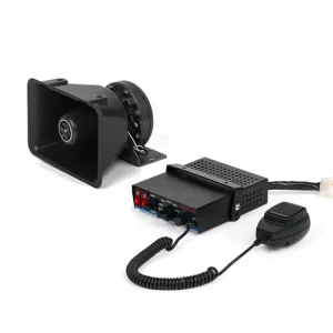 100W/150W/200W/300W Loud Car Horn Emergency Lightbar Siren Speaker