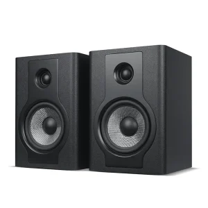100W 5 Inch Woofer Bass Stereo TRS Fiber Glass Woofer Professional Powered Active Studio Monitor Speaker for Japan Market