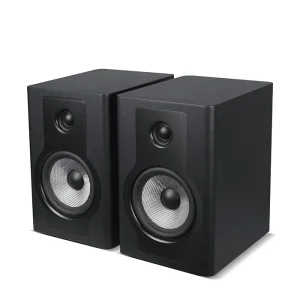 100W 6.5 Inch Woofer Bass 2.0 TRS Audio Professional Powered Active Studio Home Theater System Monitor Speaker