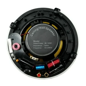 100W HiFi Coaxial 8 Ohm Ceiling Speaker Professional Loudspeaker for Home Theatre Conference Dance Audio Players Party