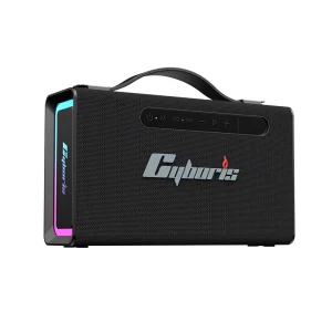 100W Portable Bluetooth Speaker IPX6 Waterproof Wireless Speaker Subwoofer Deep Bass with Handle Support TF Card AUX TWS