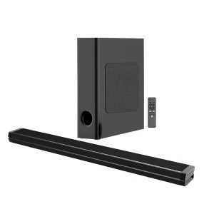 100W Wired TV Soundbar 4D Surround Subwoofer Sound Bar for Laptop PC Theater