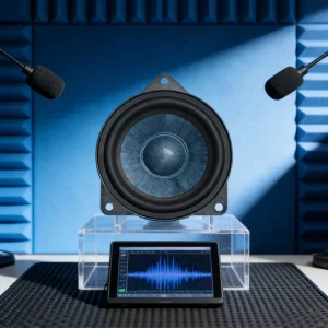 105 4 Inch 40W Plastic 4 Way Car Midrange Speaker Universal Fit Audio Upgrade Component
