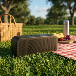 10W IPX7 Outdoor Waterproof Speaker AUX for Type C Rechargeable Battery Two-way Audio 5-10 Hours Playtime