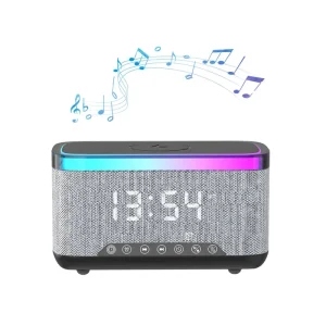 10W Speaker Colorful LED Light Multifunction Portable Wireless Charger Bluetooth Speakers