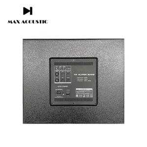 12 15 18″ SUBWOOFER BASS BOX Super Bass Speaker Outdoor Speaker Party Dance Big Bass Woofer Sub