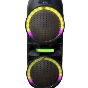 12’*2 Party Speaker RGB Light Wireless BT Speakers with Wireless Connection Radios USB Function