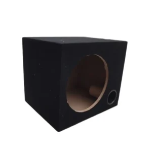 12-Inch 600Watts Empty Wooden Square MDF Felt Subwoofer Passive Car Modification Speaker