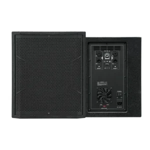 12 Inch Active Subwoofer 2.1 Channel 2000W Peak 460W RMS Class D Amplifier DSP Wooden Cabinet PA Speaker DJ Party Home Theater