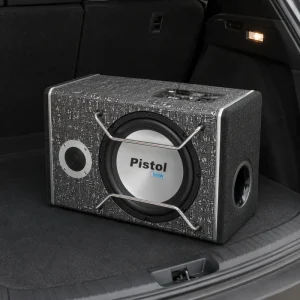 12 Inch Plastic Car Bass Speaker 500W Peak Power for Replace Repair with RCA Input Universal Model A1010