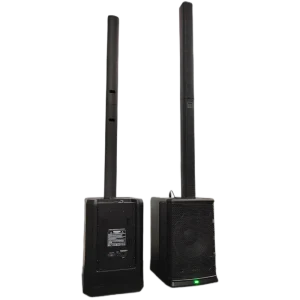 12 Inch Professional DSP Active PA Column Outdoor Indoor Speaker System Portable Audio Sound Subwoofer