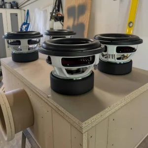 12 Inch Sounds Subwoofers 2000W RMS 3 Inch VC 284 OZ for Under-Seat Subwoofer Monster High Power Heavy Bass Subwoofer Motor ct