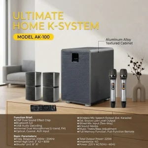 12 Wooden Active Subwoofer Hi Fi Deep Bass Powered Bass Speaker Surround Audio For Home Cinema Theater Entertainment