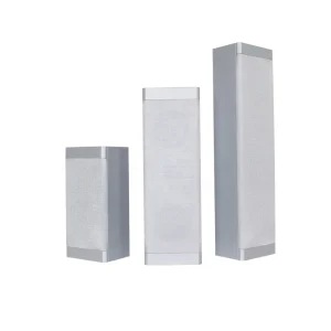 120 5 Inch 20W Passive Hi Fi Wall Mount Column Speakers With Beech Wood Shell