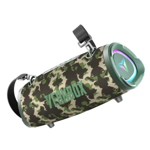 120W Max Portable Speaker with Deep Bass and Acoustic Design for Indoor & Outdoor