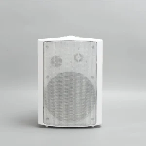 124B 5 Inch 30W 2.0 Channel Wired Wall Mounted Speaker System with 100Hz-20kHz Frequency Range for Public Address