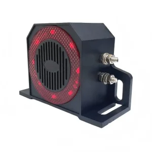 12V-48V Universal Fit Car Backup Alarms with Led Light DiDi Sound Warning Speaker Truck Reverse Horn Manufacturer
