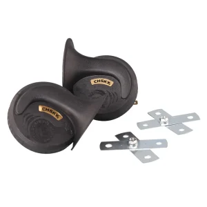 12V ABS Car Snail Horn High Low Bass 2-Way Speaker Waterproof Honking with 1 Year Warranty for USA