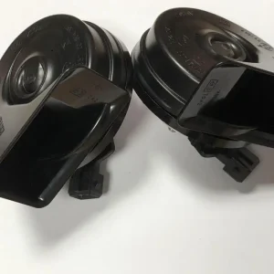 12V Snail Car Horn Two Tone Durable Aluminum 2 Way Speaker Design 257184 96610-4V000