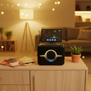 14.1 Inch Touch Screen Karaoke Speaker Android13 80W RMS Bluetooth Portable KTV Party Audio Speaker