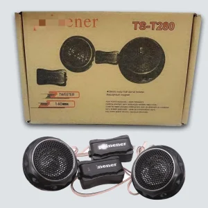 140W TS T280 Car Audio Tweeter Speakers Universal Aluminum Loudspeaker for Automobiles with Electric Horn