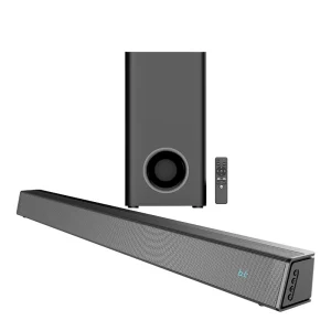 140W Wired TV Sound bar with HD ARC BT AUX OPT with LED DISPLAY