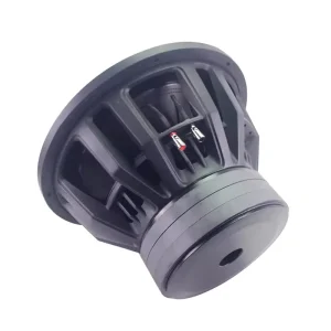 15″ 2500W RMS Car Subwoofer Double Magnet 12V Dual Coil 12inch Paper Cone Foam Surround Aluminium Frame Audio Speaker