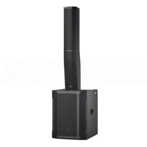 15 Inch 2 Way Array Column Speaker PA System DSP Outdoor Indoor Audio DJ Stage Professional Active White Metal Waterproof