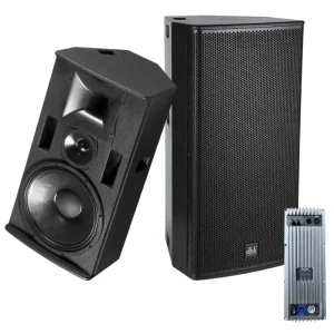 15 Inch 3 Way Full Range Speaker Customizable Active Speakers DJ Party KTV Karaoke PA System Speaker