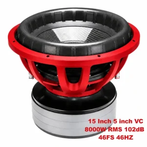 15 Inch High Excursion Car Subwoofers and 12 Inch Subwoofers for Bassheads Powerful Bass Cars Hight SPL Subwoofer Life OEM