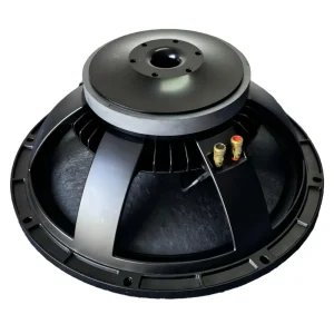 15 Inch Mid Bass Speaker 1000 Watts RMS Power 3 Inch Copper Coil Passive Professional Audio Subwoofer Titanium