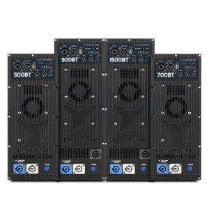 1500BT Digital 1500W 4 Ohm Class D Power Amplifier Module BT USB Black Metal for Professional Audio Subwoofer System