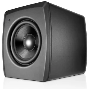 160 Watts Powered Subwoofer Speaker 10 Inch Big Bass Compact Design Active Subwoofer for Home Theater Systems