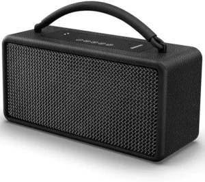 160W Portable Speaker Wooden Vintage 20H Battery Life 5.3 TWS Pairing Bookshelf