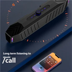 16W Full-Range Drivers HiFi Stereo Portable 5.3 Surround Sound PC Sound Bar with Volume Control