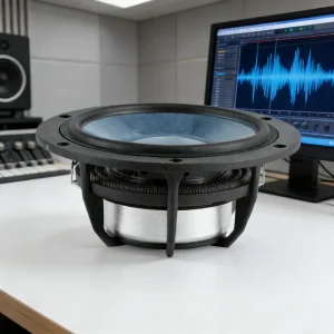 175 6.5 Inch Universal Fitment Car Speaker Subwoofer with UNC Uyama Nano Carbon Diaphragm 50W/100W Plastic