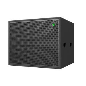18 Inch 600W Professional PA Wooden Box Outdoor Powered Subwoofer