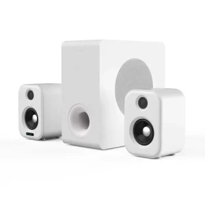 180W Active Bass 2.1 for Bluetooth USB Bookshelf Speakers for Home for Gaming with USB Connection for Phone
