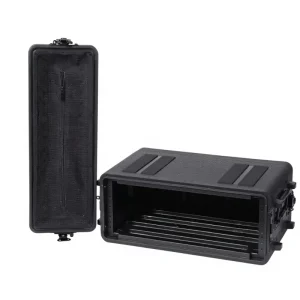 19inch Standard 3u Flight Case 26cm Deep Can Be Equipped with Drawers and a Wheeled Handle Lightweight and Waterproof