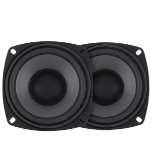 1pcs10cm Universal Car Audio 2-Way Coaxial Speakers 400 W 93db Electric Horn Design with Iron Material AC Make