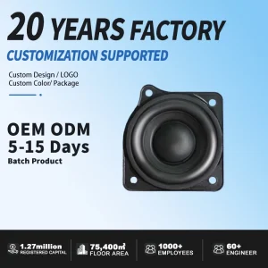 2 Inch Factory Direct OEM ODM Neodymium Magnetic Full Range Car Speaker Accessories for Bulk Automotive Orders