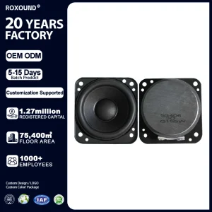 2 Inch Full Range Micro Speaker Driver Factory Direct OEM ODM Loudspeaker Unit for Studio Portable Amplifier