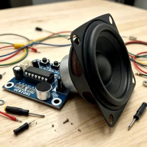 2 Inch Portable RGB LED Car Audio Subwoofer Speaker 53mm Loudspeaker Driver 8ohm 10W-15W Passive Speakers for Computers