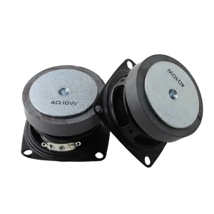 2 Inch Square 8 Multimedia Audio Speaker 53mm External Magnetic 5W Full Frequency 2.0 Channel Built in Microphone Small Home