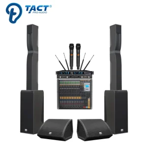 2 Way 5 Inch Column Sound Professional Line Array Sound pa Active Speakers Sound System